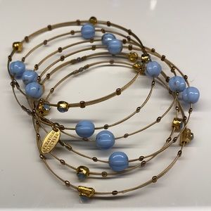 Seasonal Whispers 24k Gold Plated Wire Bracelets